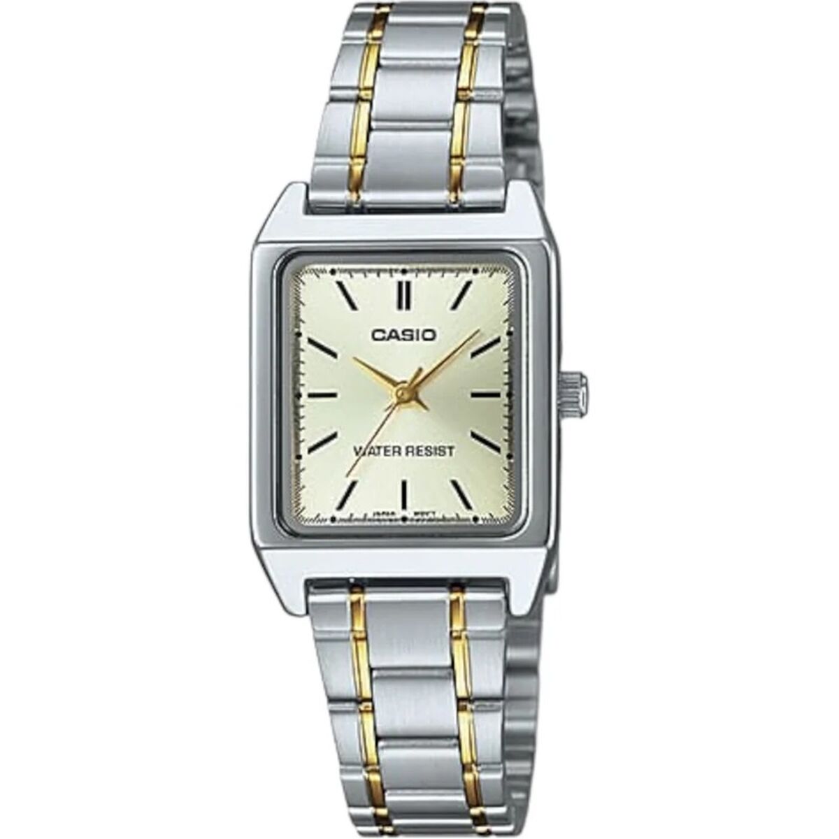 Montre Femme Casio LADY SQUARE - METAL ALLOY (Ø 22 mm) - Disponible chez Rue des Bijoux