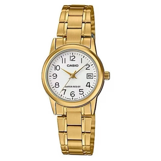 Montre Femme Casio COLLECTION Doré (Ø 32 mm) - Disponible chez Rue des Bijoux