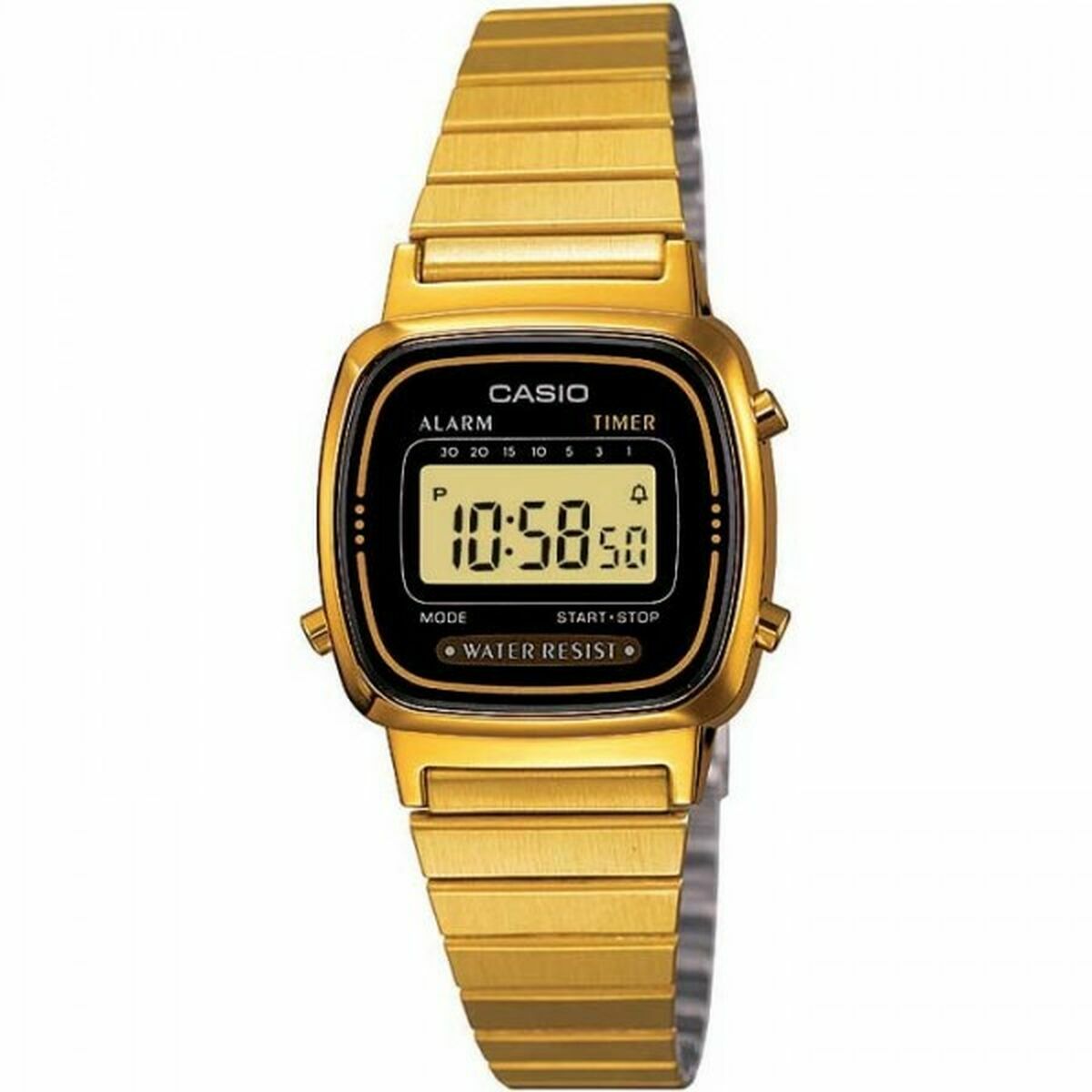 Montre Femme Casio VINTAGE LADY Gold Doré (Ø 25 mm) - Disponible chez Rue des Bijoux