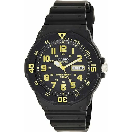 Montre Homme Casio MRW-200H-9BVDF Noir (Ø 47 mm) - Disponible chez Rue des Bijoux