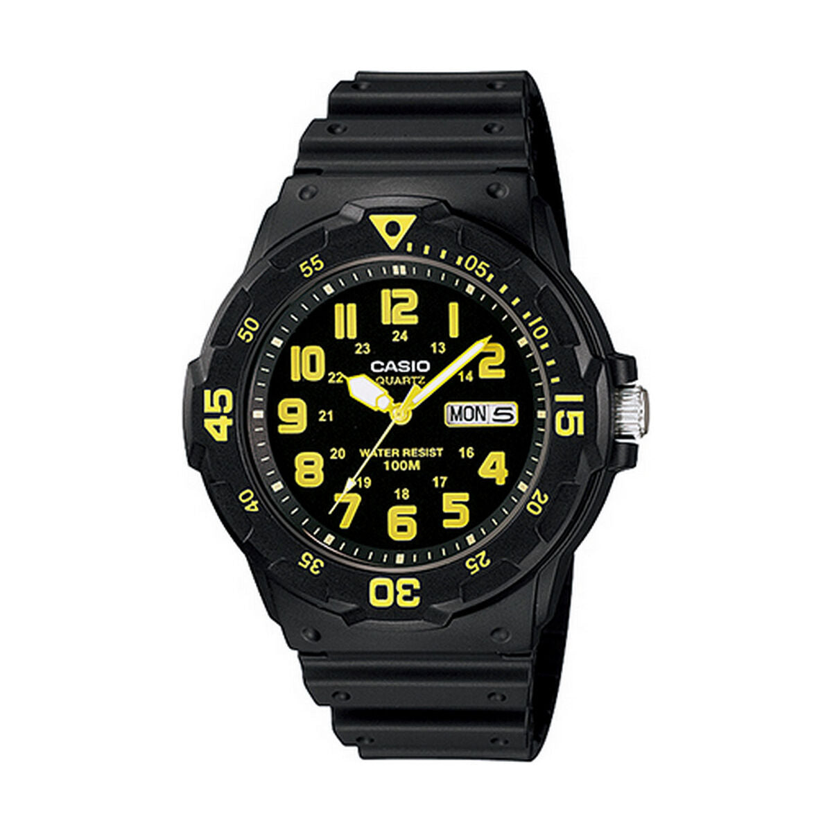 Montre Homme Casio MRW-200H-9BVDF Noir (Ø 47 mm) - Disponible chez Rue des Bijoux