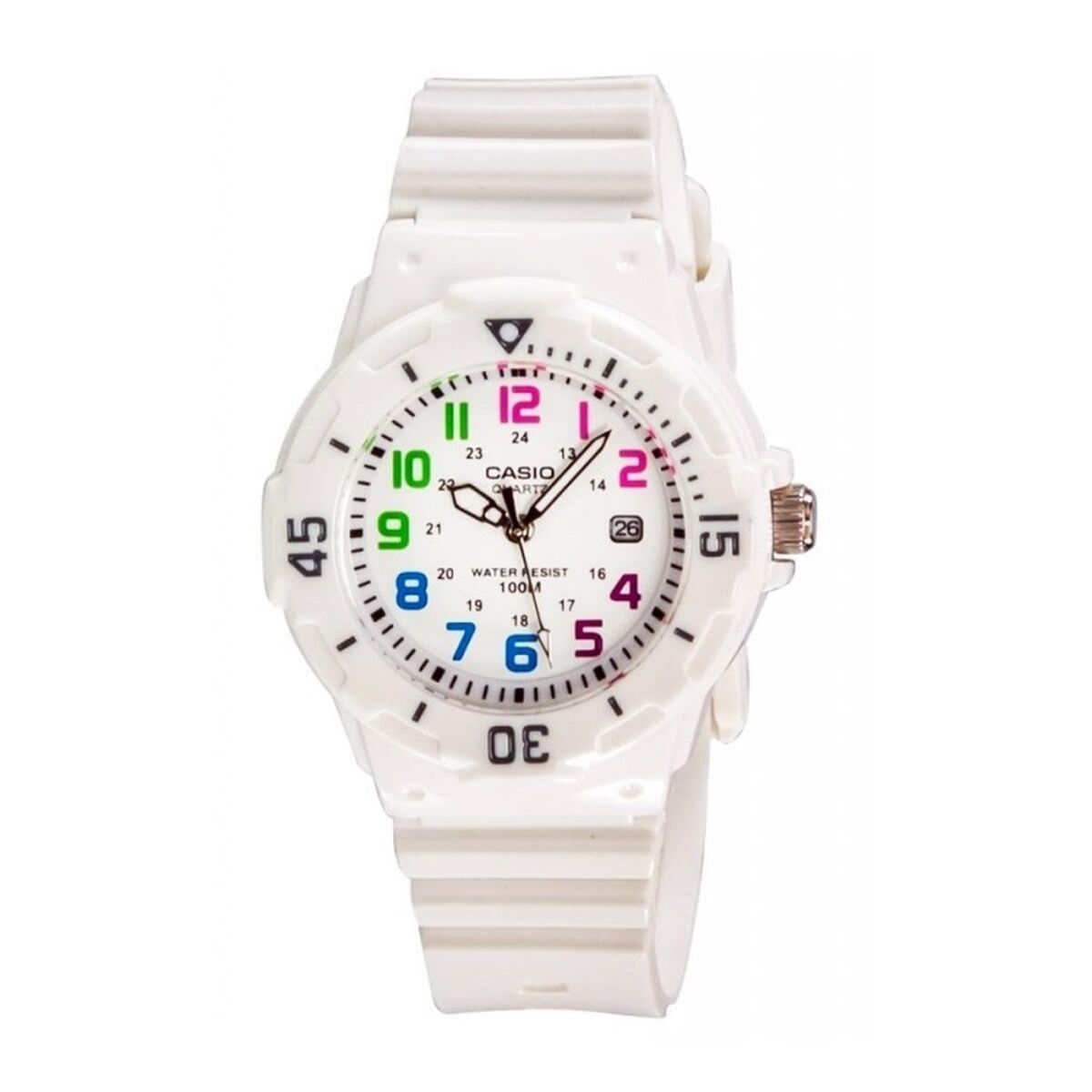 Montre Femme Casio LRW-200H-7B (Ø 34 mm) - Disponible chez Rue des Bijoux