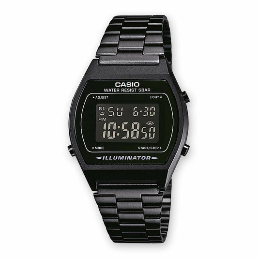 Montre Unisexe Casio B640WB-1BEF Noir (Ø 35 mm) - Disponible chez Rue des Bijoux