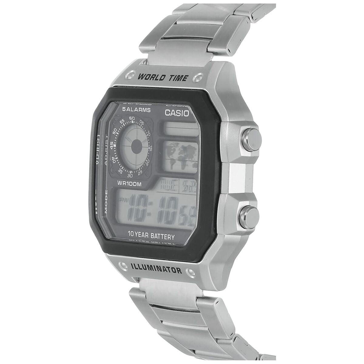 Montre Homme Casio ILLUMINATOR WORLDTIME - Disponible chez Rue des Bijoux