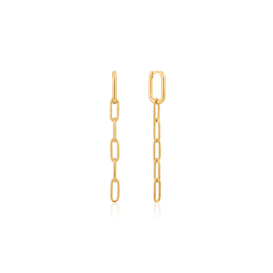 Image représentant Boucles d´oreilles Femme Ania Haie E021-02G Argent 925 3 cm, une création raffinée de Rue des Bijoux