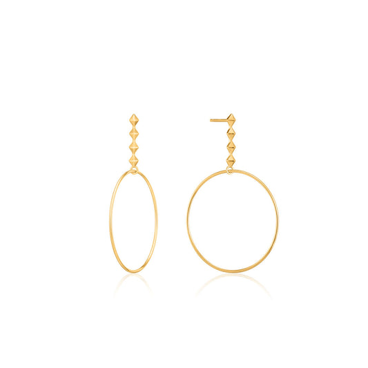 Image représentant Boucles d´oreilles Femme Ania Haie E025-04G Argent 925 3 cm, une création raffinée de Rue des Bijoux