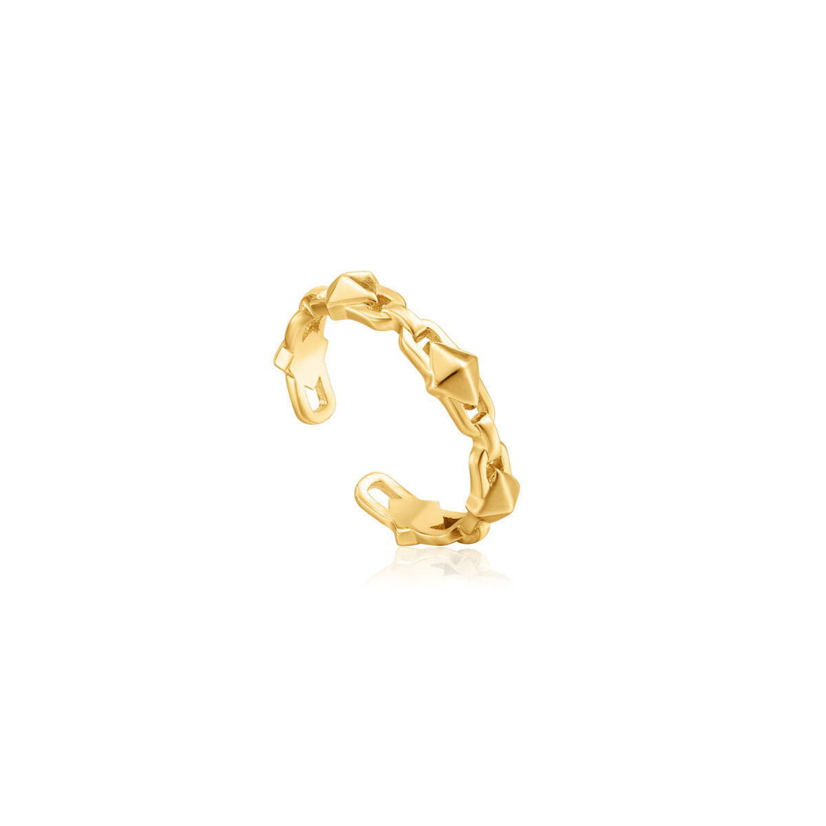 Image représentant Bague Femme Ania Haie R025-02G (13), une création raffinée de Rue des Bijoux