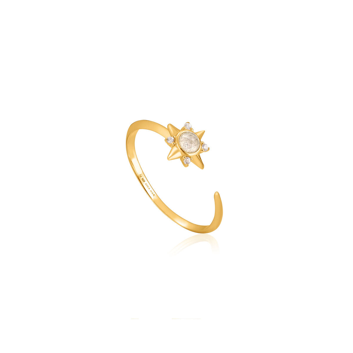 Image représentant Bague Femme Ania Haie R026-03G (13), une création raffinée de Rue des Bijoux