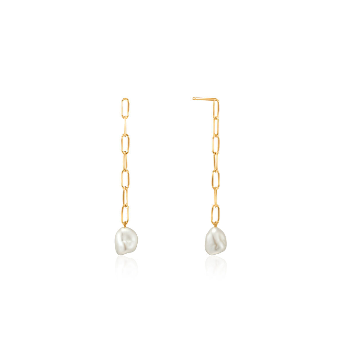 Image représentant Boucles d´oreilles Femme Ania Haie E019-05G Argent 925 4 cm, une création raffinée de Rue des Bijoux