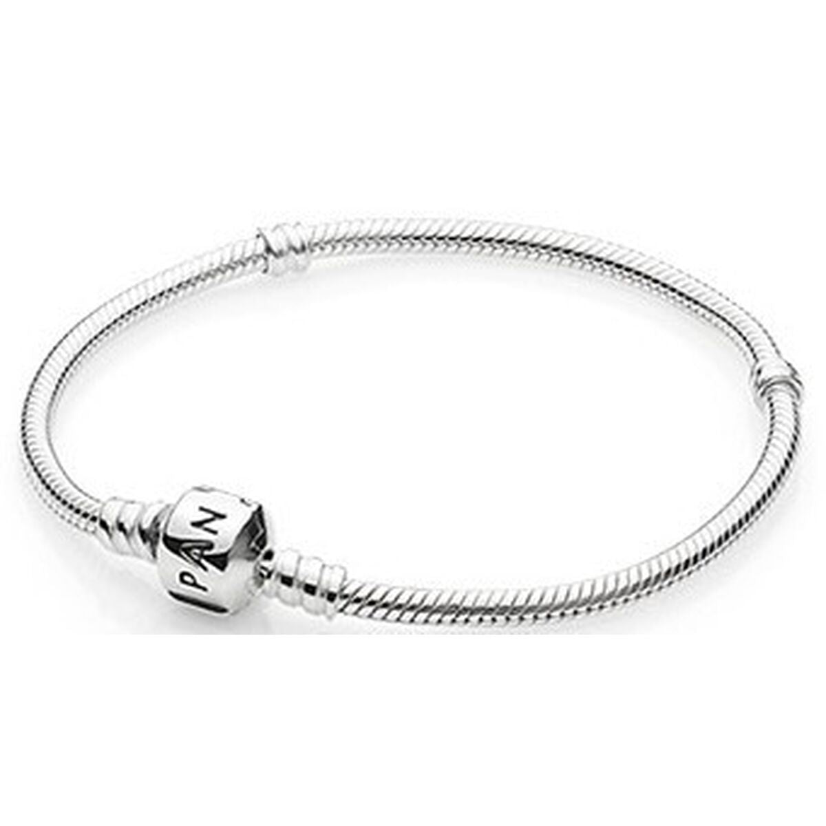 Image de Bracelet Femme Pandora SNAKE CHAIN BRACELET SIZE 18, un produit de qualité par Rue des Bijoux