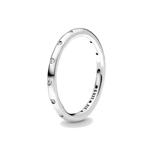 Image de Bague Femme Pandora SIMPLE SPARKLING BAND - RING - SIZE 58, un produit de qualité par Rue des Bijoux