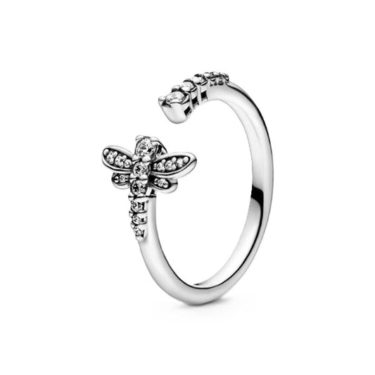 Image de Bague Femme Pandora SPARKLING DRAGONFLY - RING - SIZE 54, un produit de qualité par Rue des Bijoux