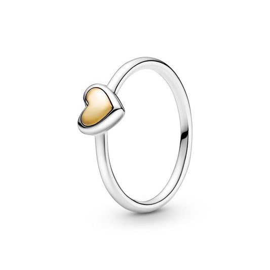 Image de Bague Femme Pandora GOLDEN HEART - RING - SIZE 52, un produit de qualité par Rue des Bijoux