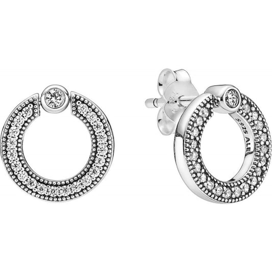 Image de Boucles d´oreilles Femme Pandora 299486C01 Acier inoxydable, un produit de qualité par Rue des Bijoux