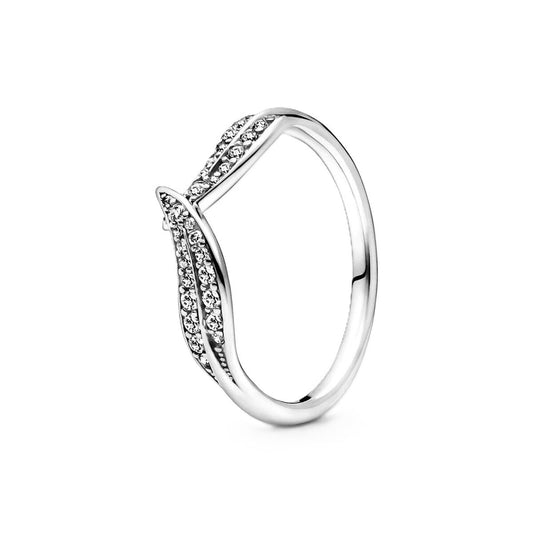 Image de Bague Femme Pandora LEAF PAVE - RING - SIZE 50, un produit de qualité par Rue des Bijoux