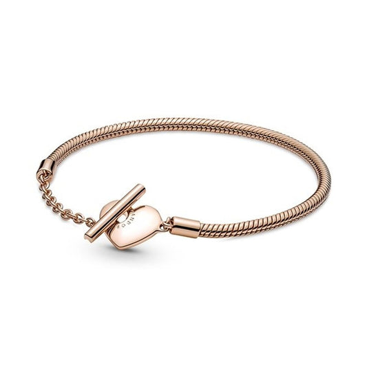 Image de Bracelet Femme Pandora MOMENTS HEART, un produit de qualité par Rue des Bijoux