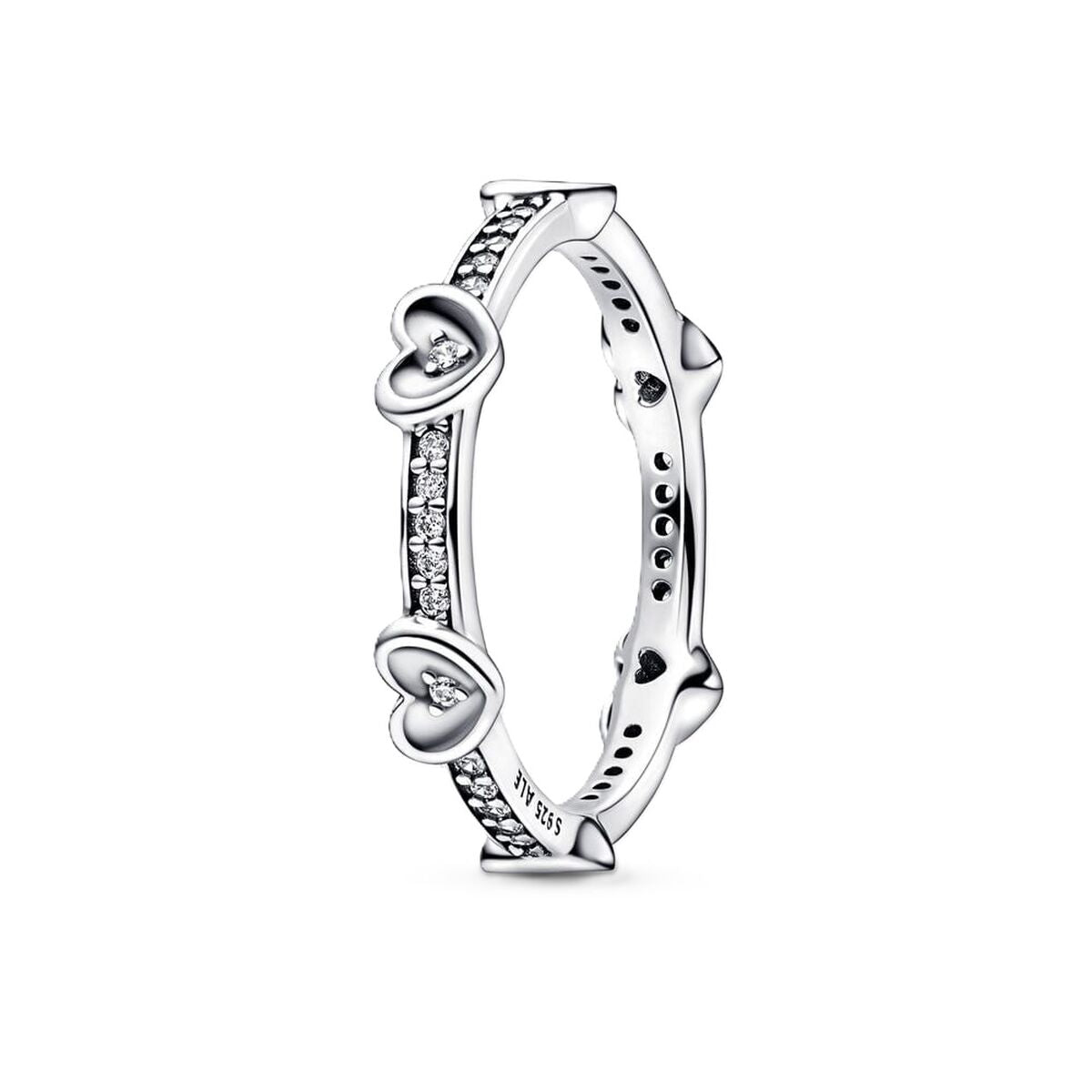 Image de Bague Femme Pandora FREEHAND HEART 12, un produit de qualité par Rue des Bijoux