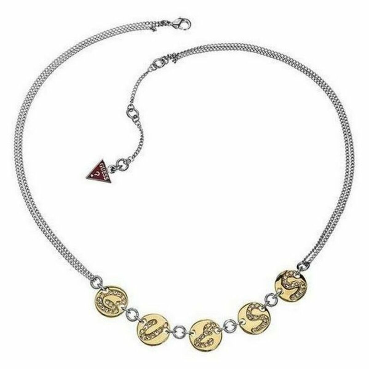 Image de Collier Femme Guess UBN11305, disponible chez Rue des Bijoux, parfaite pour un look élégant et sophistiqué.