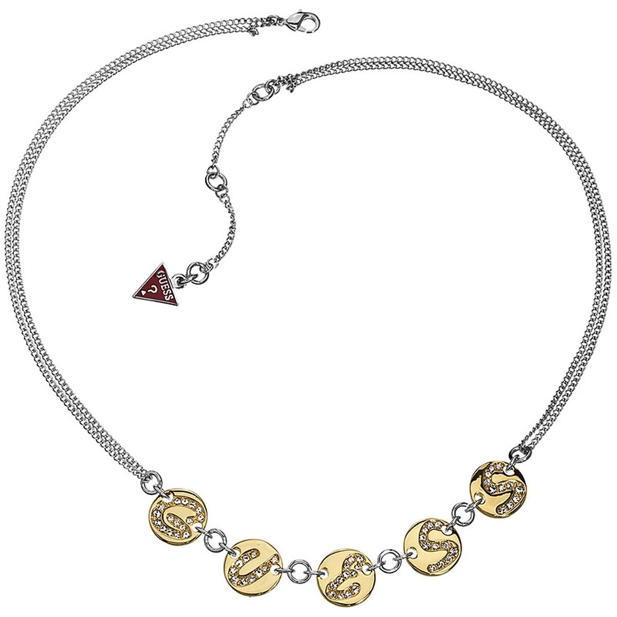 Image de Collier Femme Guess UBN11305, disponible chez Rue des Bijoux, parfaite pour un look élégant et sophistiqué.