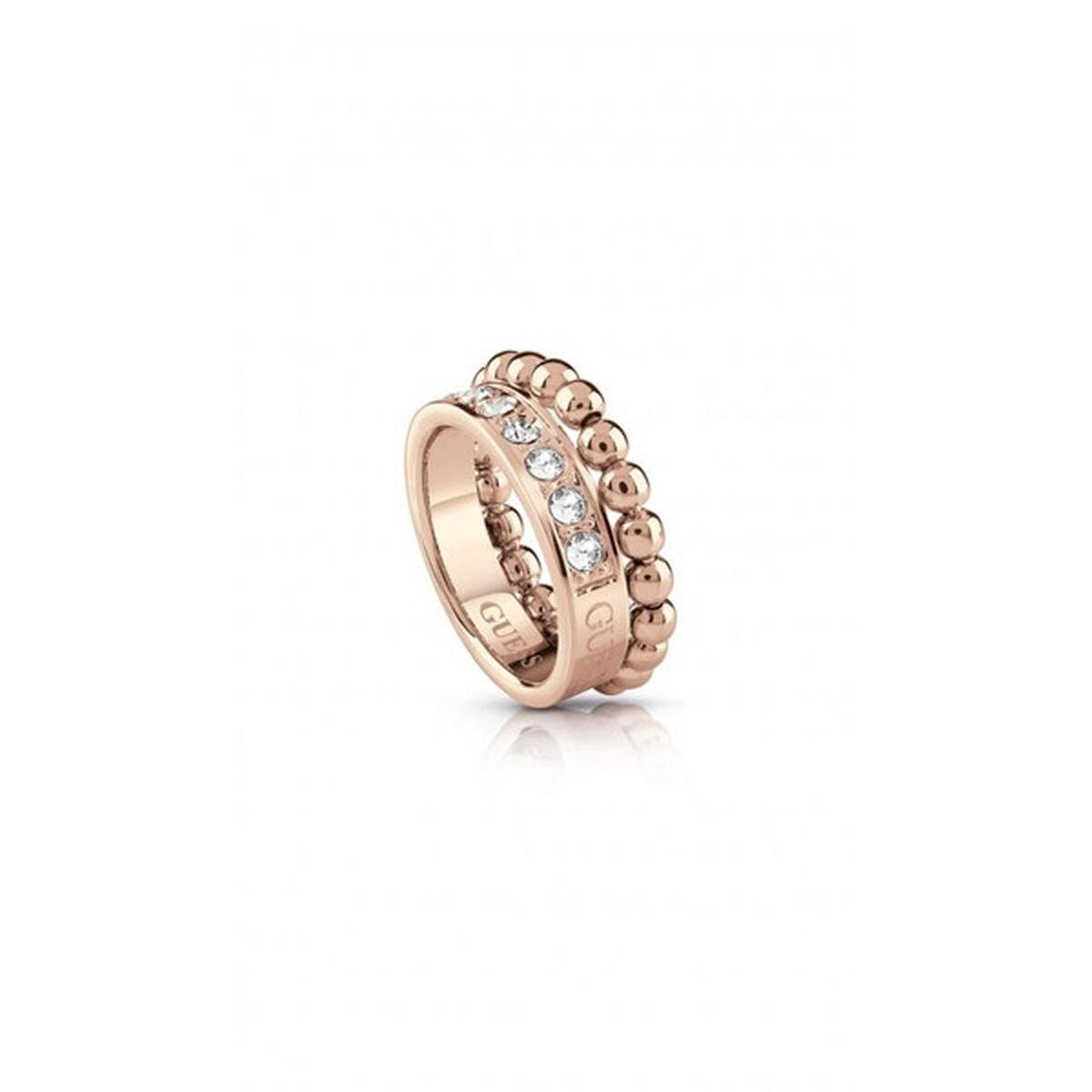 Image de Bague Femme Guess UBR28014-52 12, disponible chez Rue des Bijoux, parfaite pour un look élégant et sophistiqué.