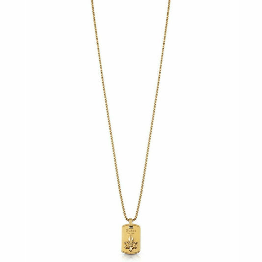 Image de Collier Homme Guess JUMN01324JWAGT-U, disponible chez Rue des Bijoux, parfaite pour un look élégant et sophistiqué.