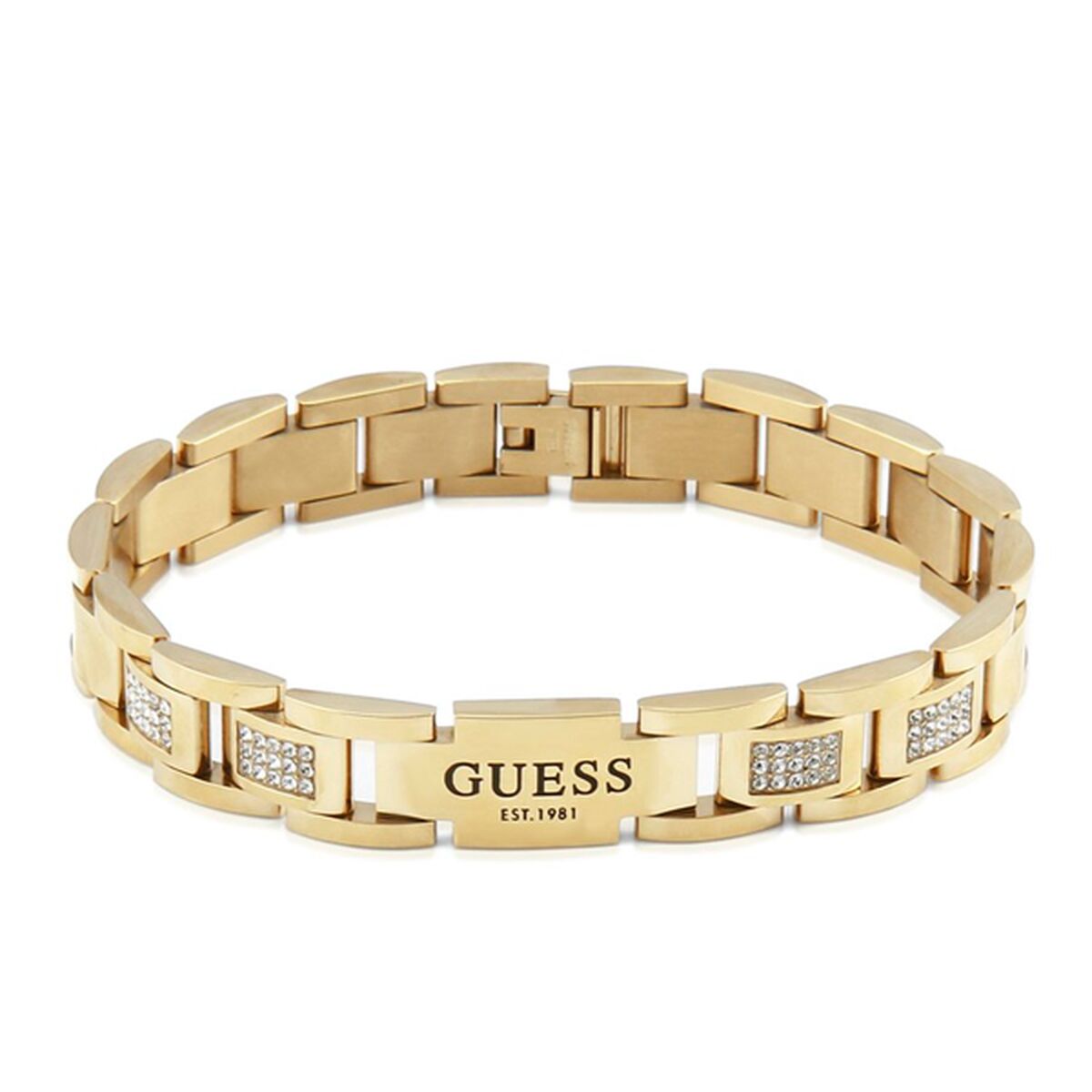 Image de Bracelet Homme Guess JUMB01342JWYGT-U, disponible chez Rue des Bijoux, parfaite pour un look élégant et sophistiqué.