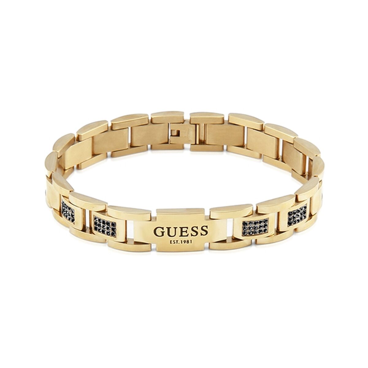 Image de Bracelet Homme Guess JUMB01342JWYGBKT-U, disponible chez Rue des Bijoux, parfaite pour un look élégant et sophistiqué.