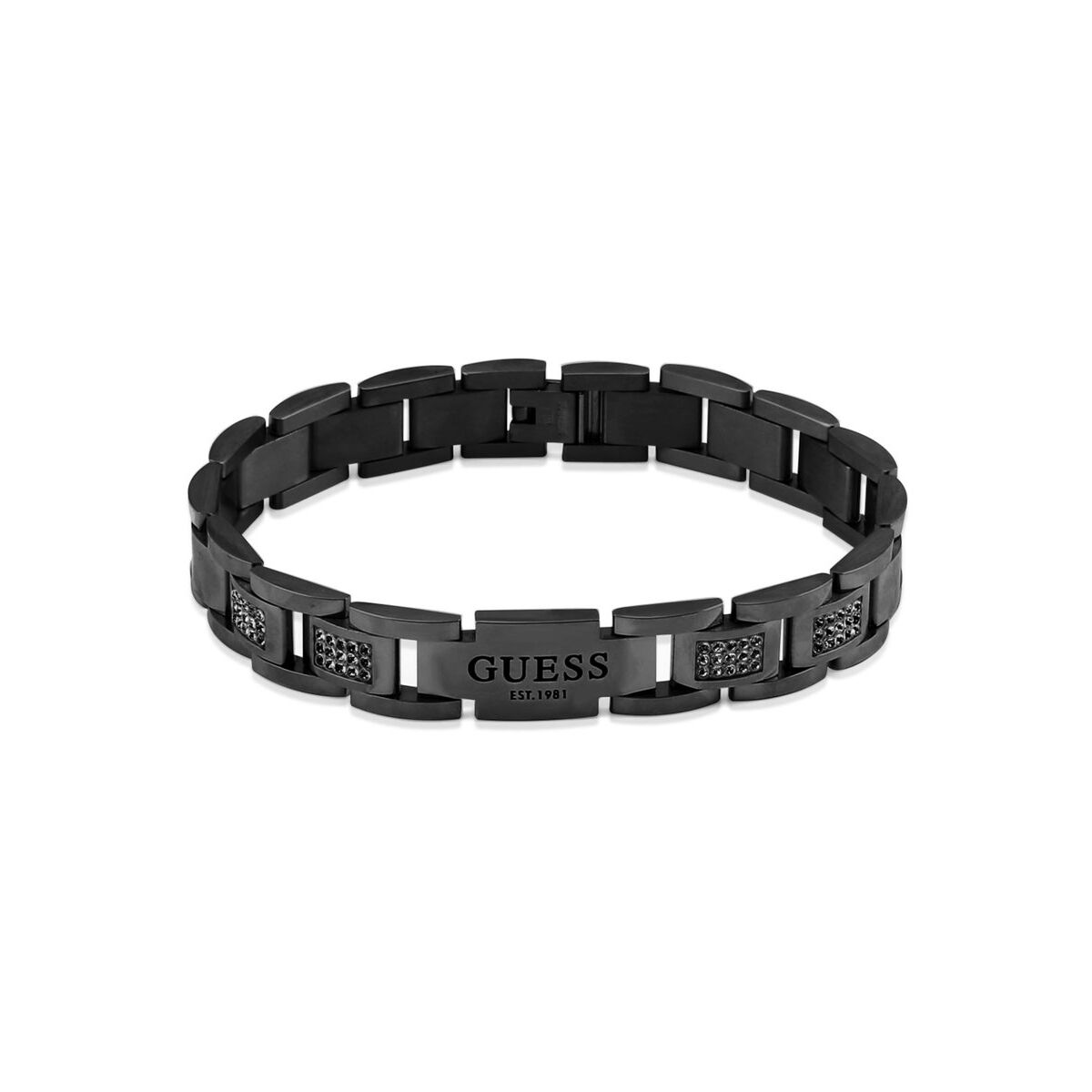 Image de Bracelet Homme Guess JUMB01342JWGMBKT-U, disponible chez Rue des Bijoux, parfaite pour un look élégant et sophistiqué.