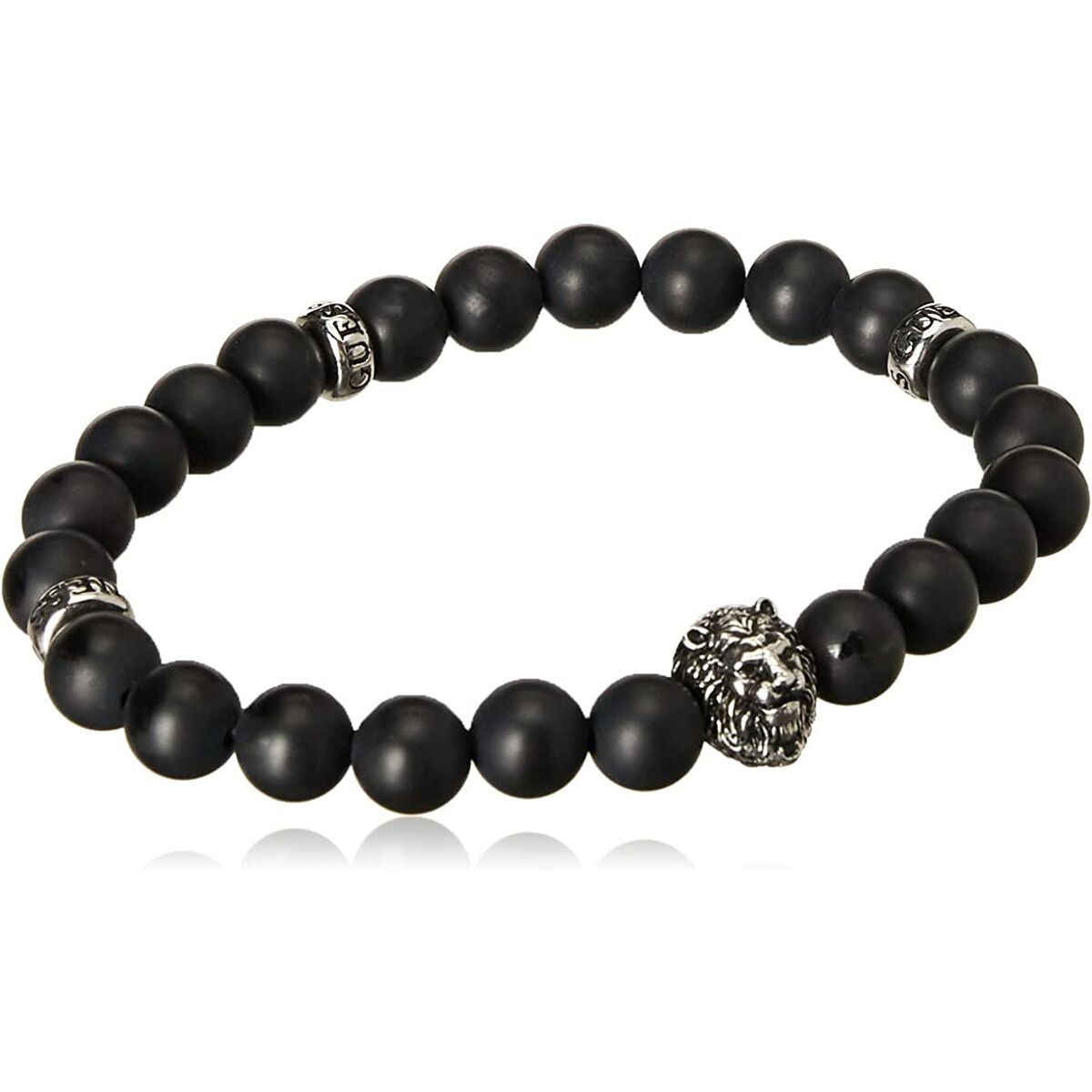 Image de Bracelet Femme Guess JUMB01303JWSTT-U Noir, disponible chez Rue des Bijoux, parfaite pour un look élégant et sophistiqué.