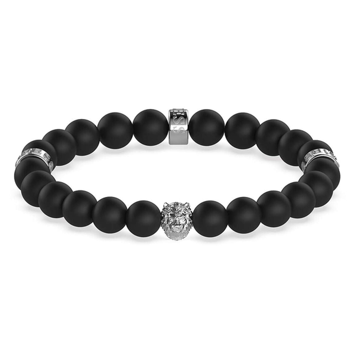 Image de Bracelet Femme Guess JUMB01303JWSTT-U Noir, disponible chez Rue des Bijoux, parfaite pour un look élégant et sophistiqué.