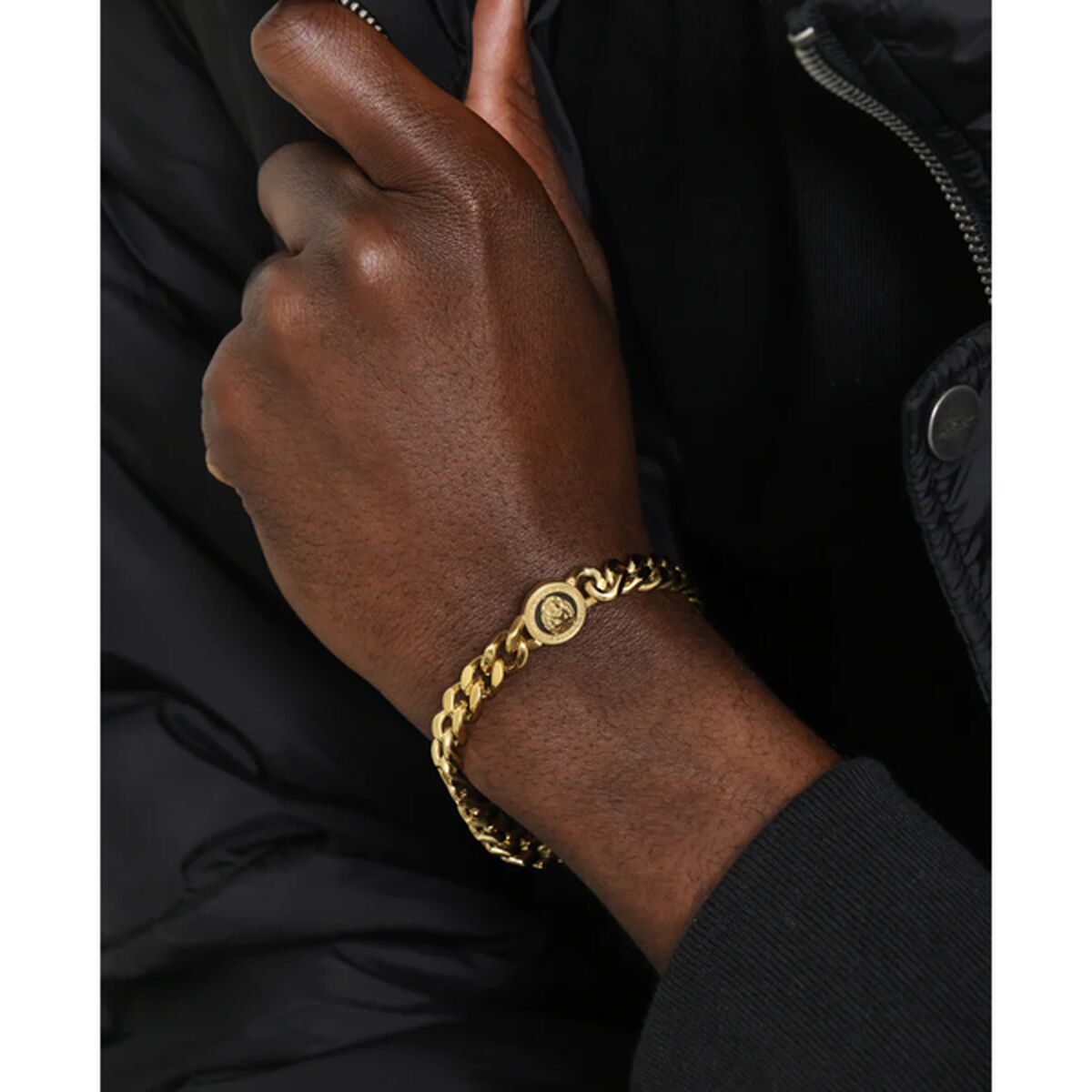 Image de Bracelet Homme Guess JUMB01309JWYGBKS, disponible chez Rue des Bijoux, parfaite pour un look élégant et sophistiqué.