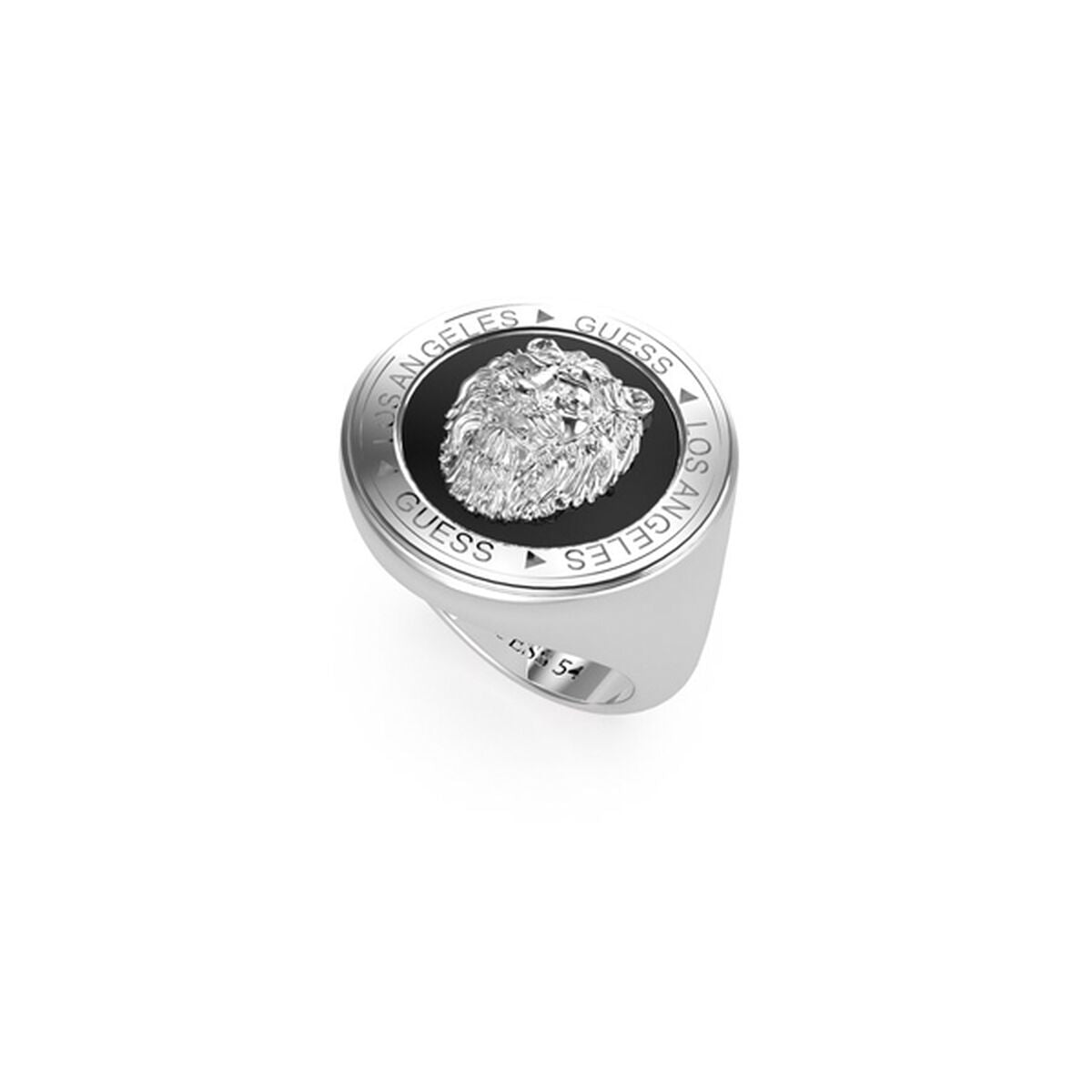 Image de Bague Homme Guess JUMR01315JWSTBK64 24, disponible chez Rue des Bijoux, parfaite pour un look élégant et sophistiqué.