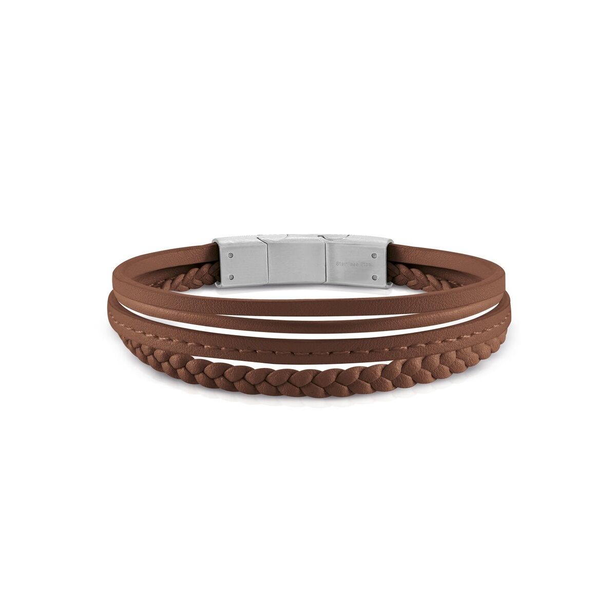 Image de Bracelet Homme Guess JUMB01345JWSTCGT-U, disponible chez Rue des Bijoux, parfaite pour un look élégant et sophistiqué.