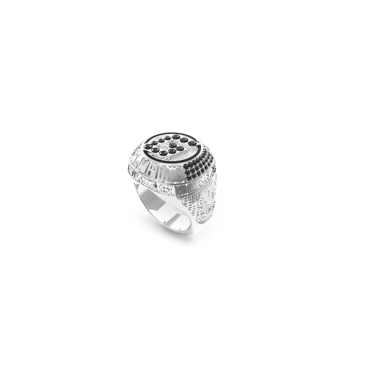 Image de Bague Homme Guess JUMR01370JWST66 26, disponible chez Rue des Bijoux, parfaite pour un look élégant et sophistiqué.