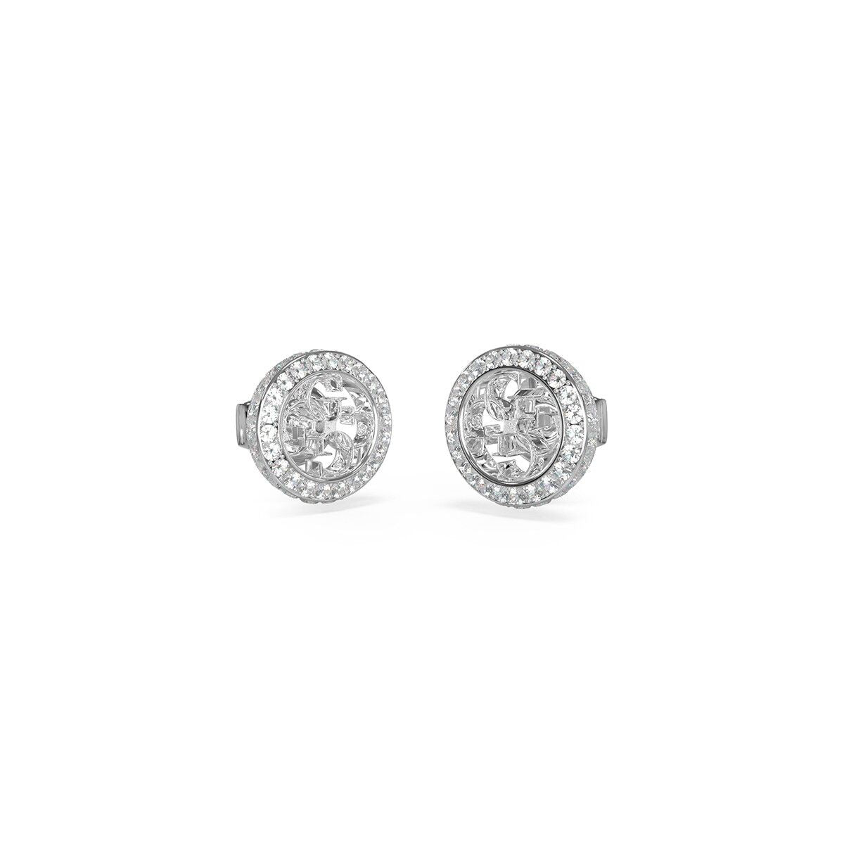 Image de Boucles d´oreilles Femme Guess JUBE04164JWRHT-U Acier inoxydable, disponible chez Rue des Bijoux, parfaite pour un look élégant et sophistiqué.