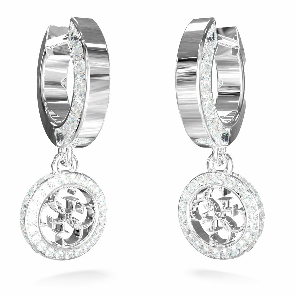 Image de Boucles d´oreilles Femme Guess JUBE04165JWRHT-U, disponible chez Rue des Bijoux, parfaite pour un look élégant et sophistiqué.