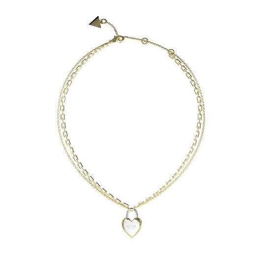 Image de Collier Femme Guess JUBN04208JWYGRHT-U, disponible chez Rue des Bijoux, parfaite pour un look élégant et sophistiqué.