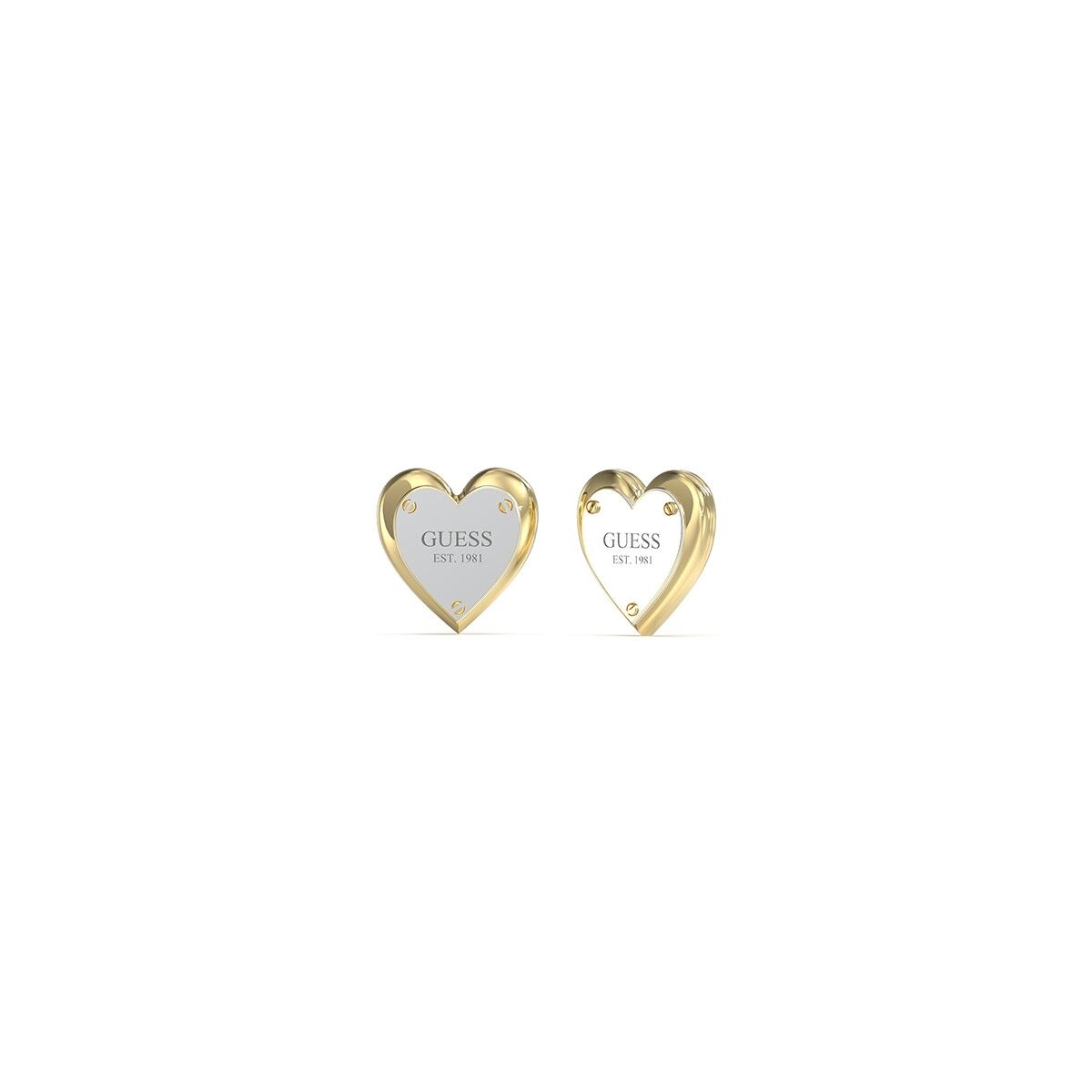 Image de Boucles d´oreilles Femme Guess JUBE04209JWYGRHT-U Acier inoxydable, disponible chez Rue des Bijoux, parfaite pour un look élégant et sophistiqué.