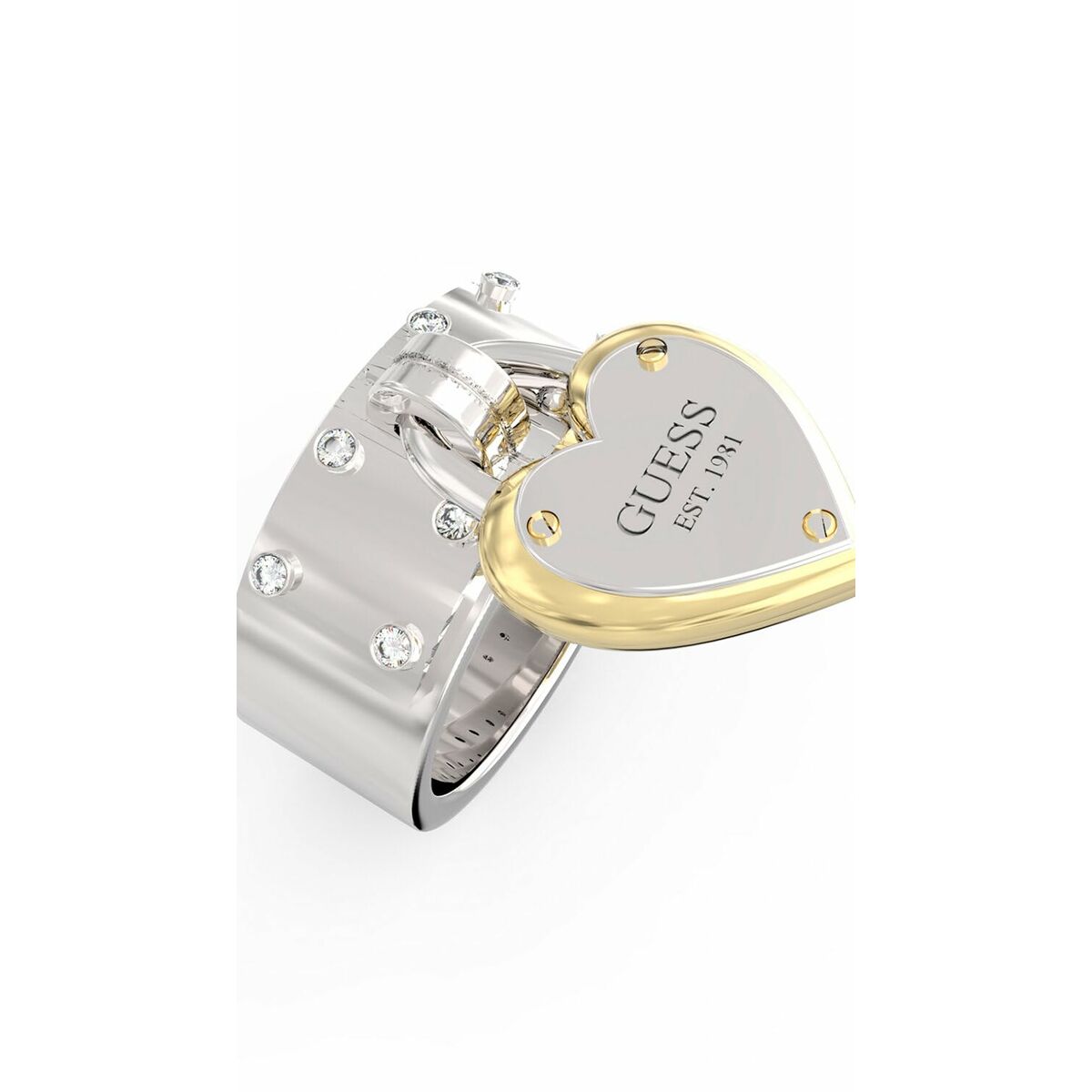 Image de Bague Femme Guess JUBR04205JWYGRH52 12, disponible chez Rue des Bijoux, parfaite pour un look élégant et sophistiqué.