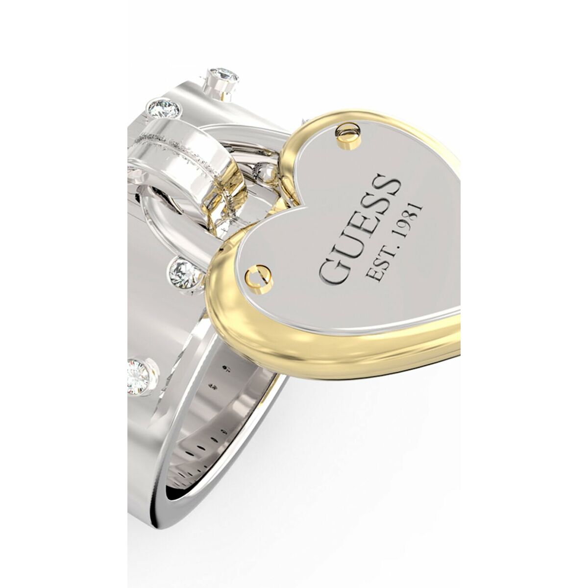 Image de Bague Femme Guess JUBR04205JWYGRH52 12, disponible chez Rue des Bijoux, parfaite pour un look élégant et sophistiqué.