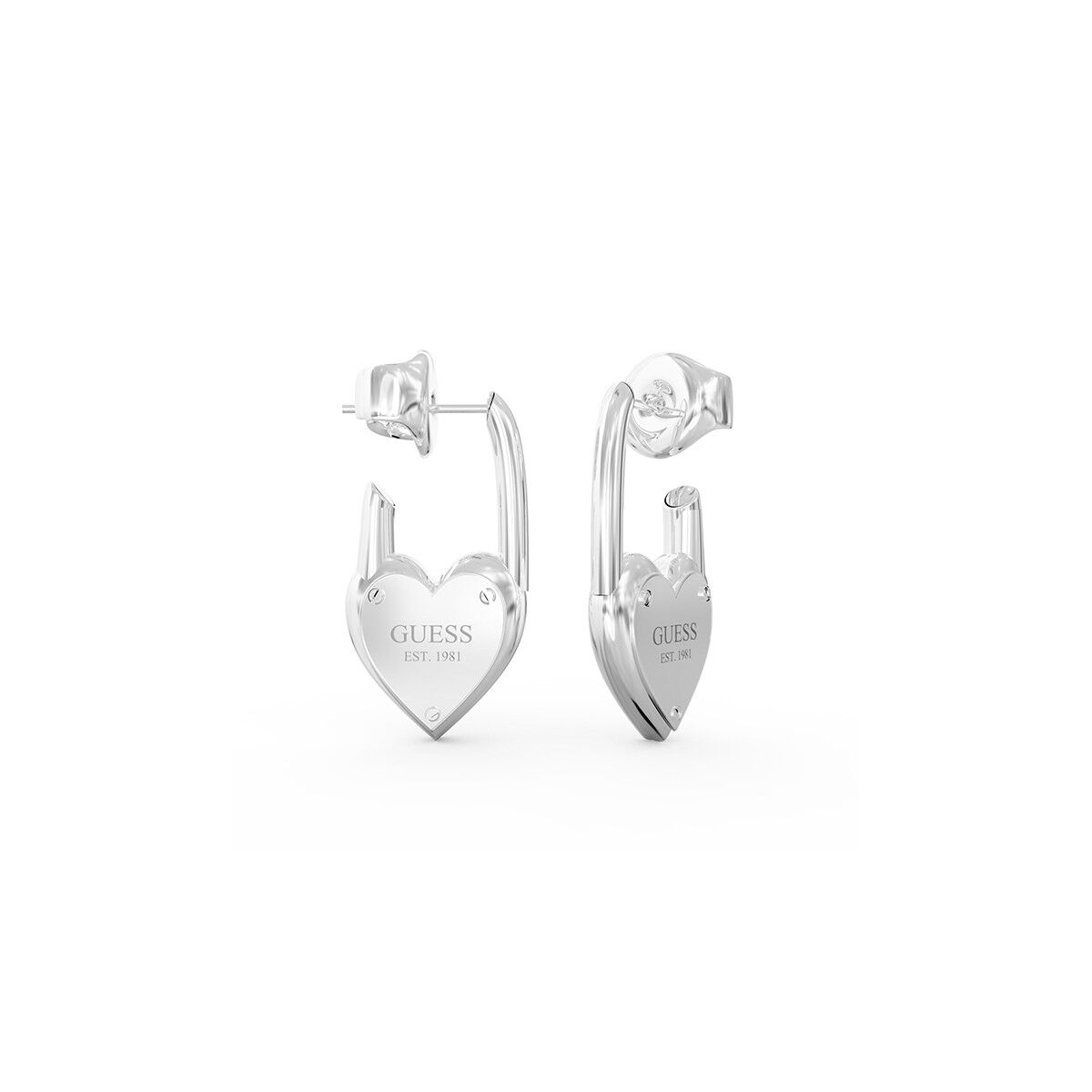 Image de Boucles d´oreilles Femme Guess JUBE04214JWRHT-U, disponible chez Rue des Bijoux, parfaite pour un look élégant et sophistiqué.