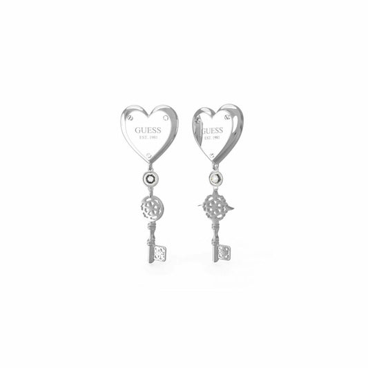 Image de Boucles d´oreilles Femme Guess JUBE04217JWRHT-U Acier inoxydable, disponible chez Rue des Bijoux, parfaite pour un look élégant et sophistiqué.