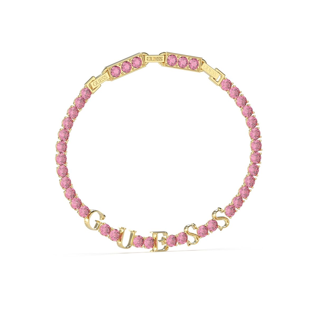 Image de Bracelet Femme Guess JUBB04218JWYGPKT-U, disponible chez Rue des Bijoux, parfaite pour un look élégant et sophistiqué.