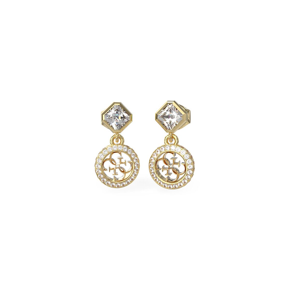 Image de Boucles d´oreilles Femme Guess JUBE04154JWYGT-U Acier inoxydable, disponible chez Rue des Bijoux, parfaite pour un look élégant et sophistiqué.