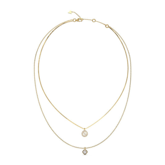 Image de Collier Femme Guess JUBN04159JWYGT-U, disponible chez Rue des Bijoux, parfaite pour un look élégant et sophistiqué.