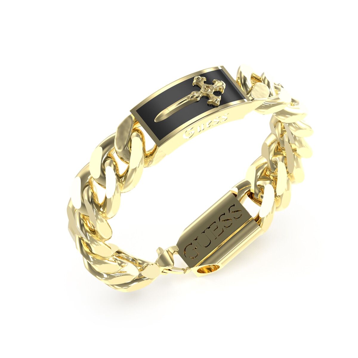 Image de Bracelet Femme Guess JUMB04022JWYGBKS, disponible chez Rue des Bijoux, parfaite pour un look élégant et sophistiqué.