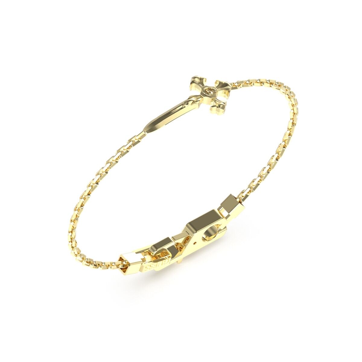 Image de Bracelet Femme Guess JUMB04026JWYGS, disponible chez Rue des Bijoux, parfaite pour un look élégant et sophistiqué.