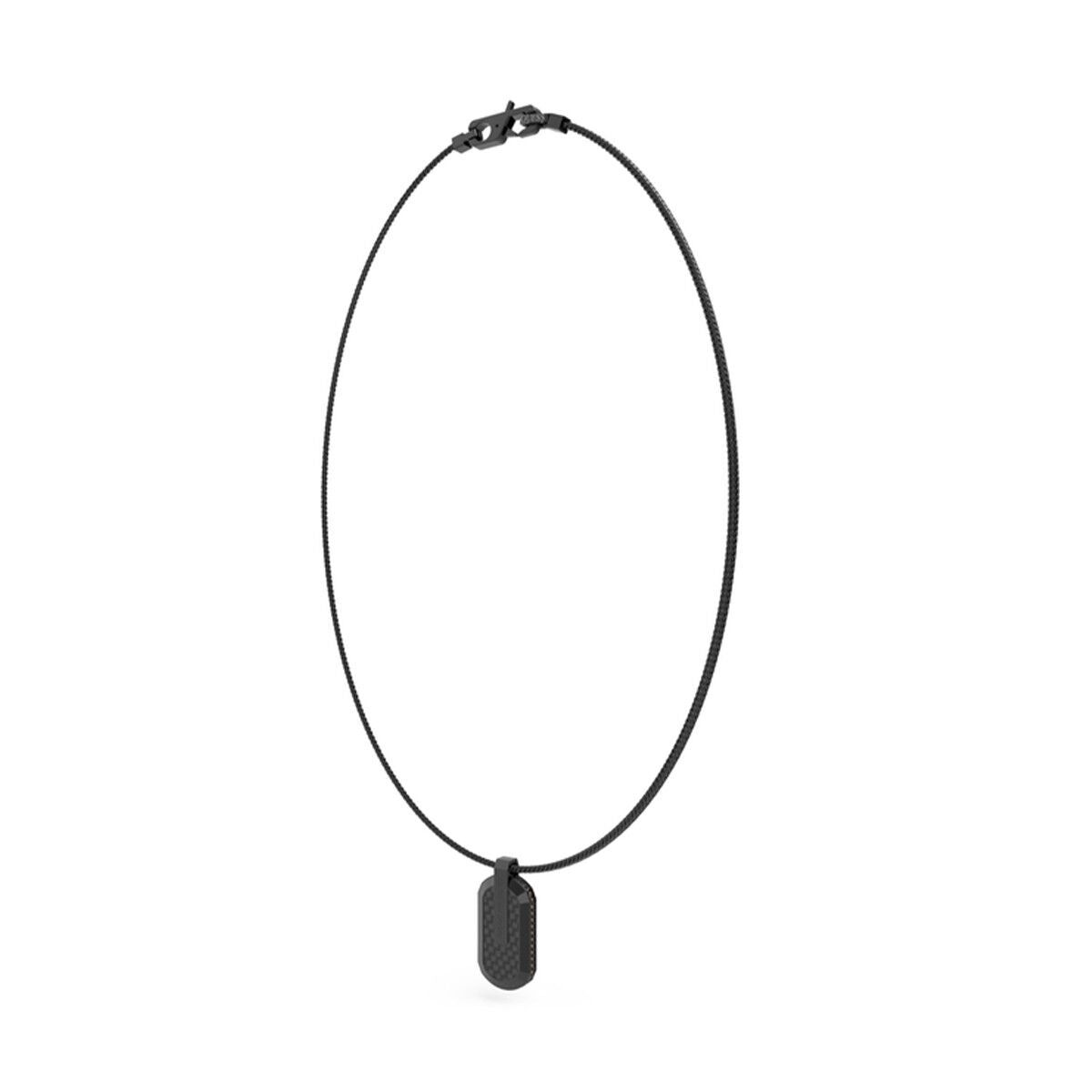 Image de Collier Homme Guess JUMN04038JWBKT-U, disponible chez Rue des Bijoux, parfaite pour un look élégant et sophistiqué.