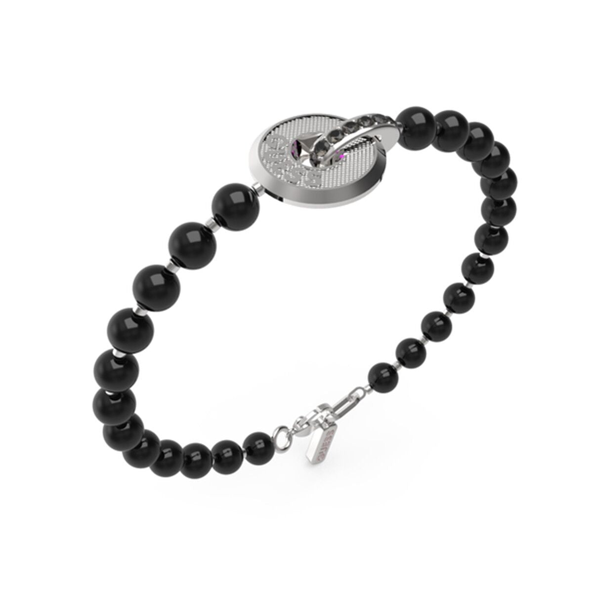 Image de Bracelet Femme Guess JUMB04060JWSTBKS, disponible chez Rue des Bijoux, parfaite pour un look élégant et sophistiqué.