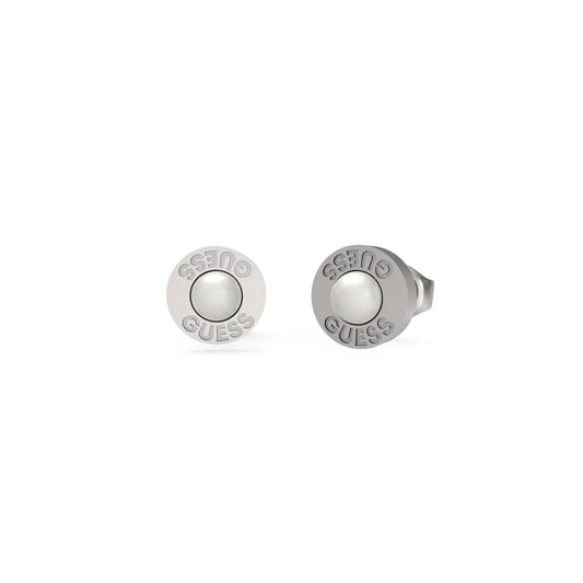 Image de Boucles d´oreilles Femme Guess JUME04067JWSTWIT-U, disponible chez Rue des Bijoux, parfaite pour un look élégant et sophistiqué.